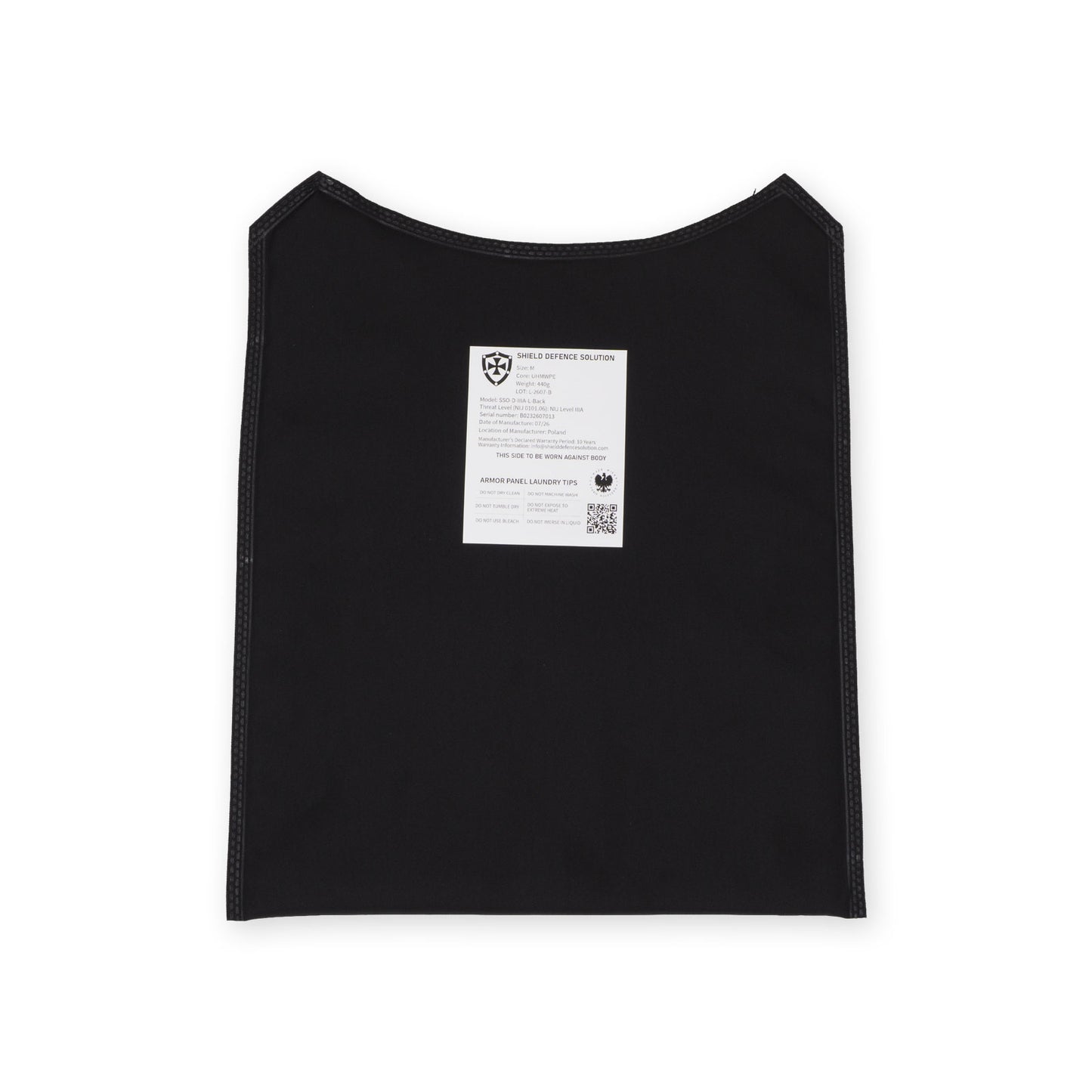 PANTSIR SSO Soft Armor Inserts | Front, Back & Side Panels
